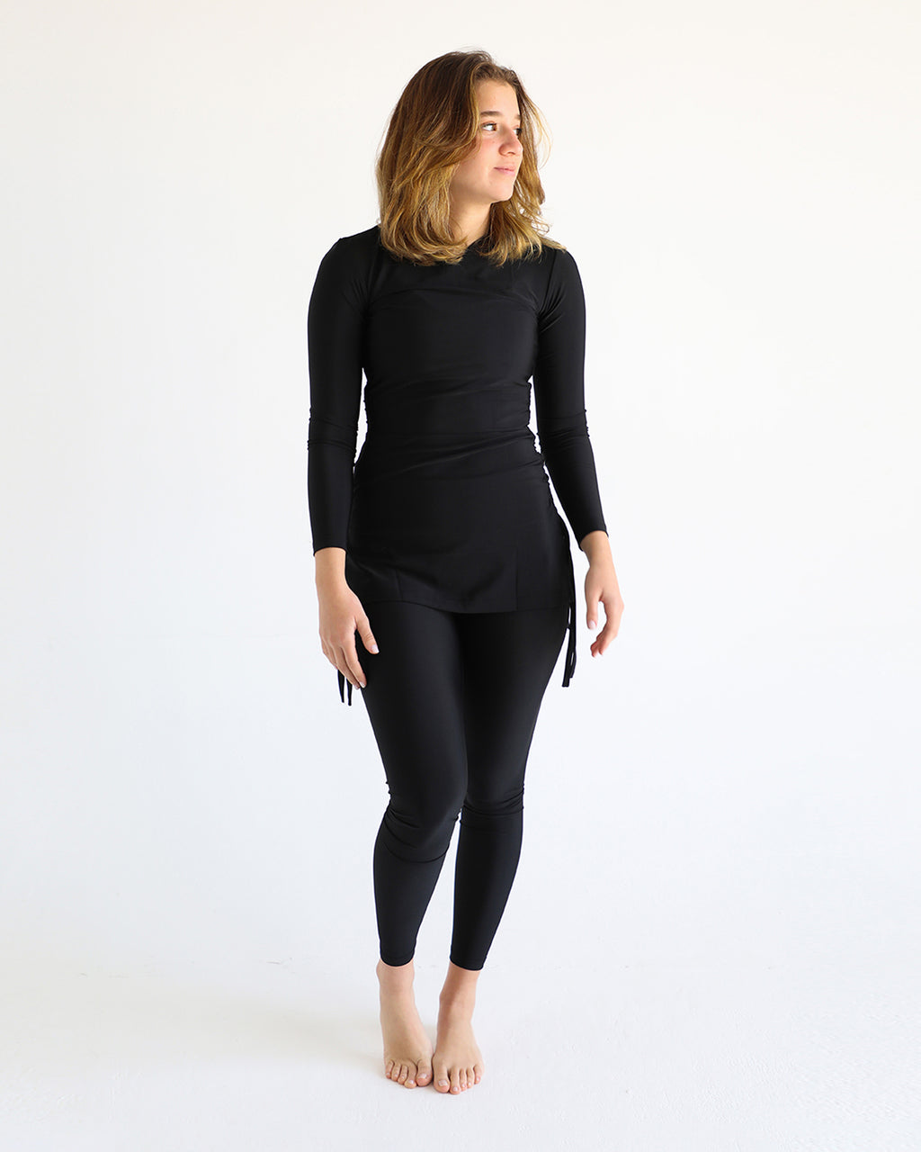 Swim Leggings - Black
