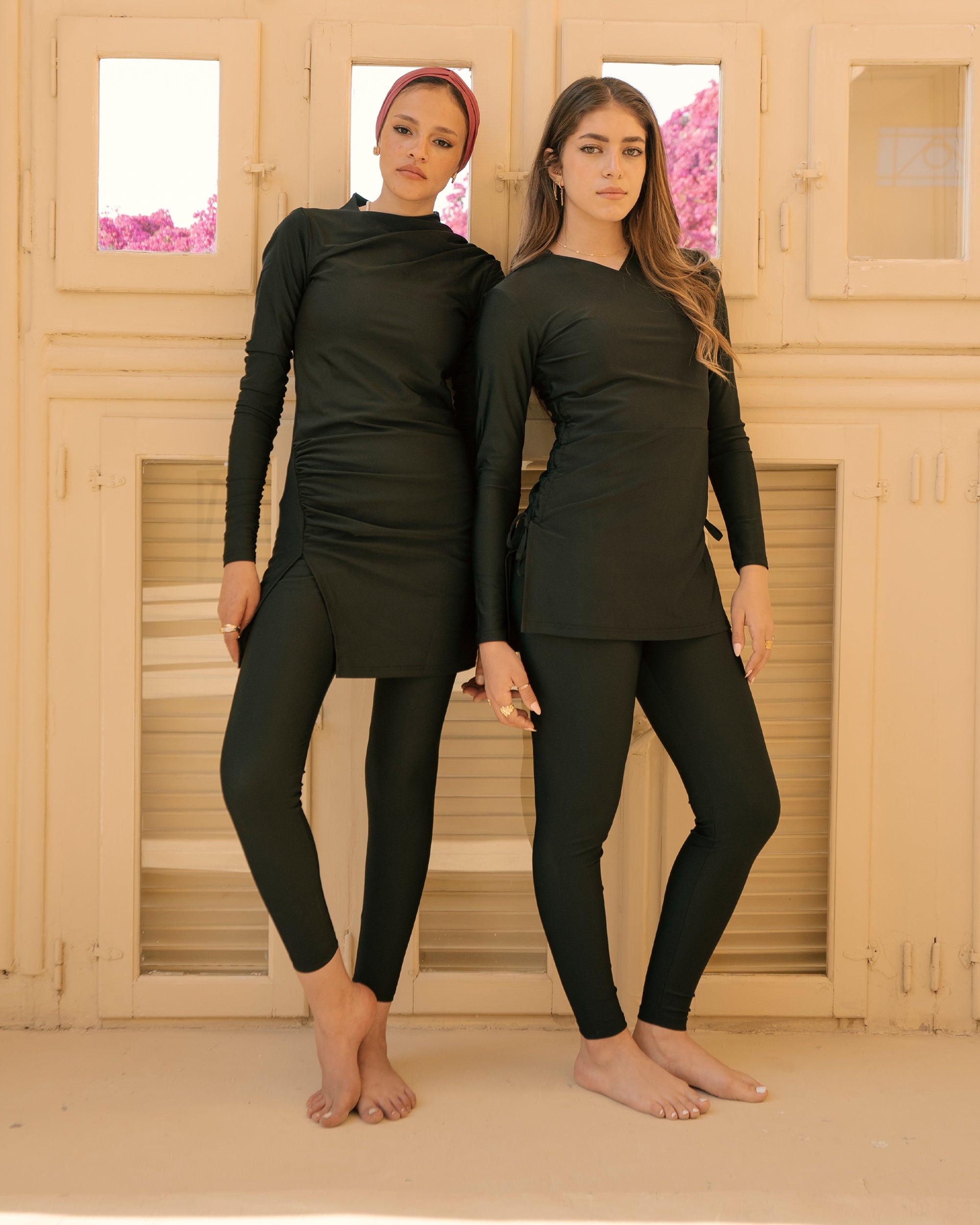 Swim Leggings - Black